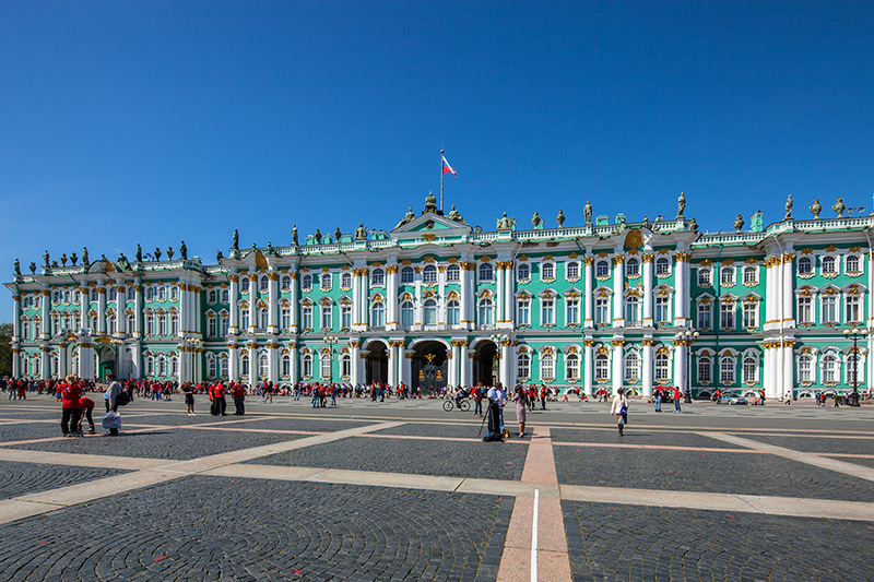 کاخ زمستانی، سنت پترزبورگ، روسیه (Winter Palace, St. Petersburg, Russia)