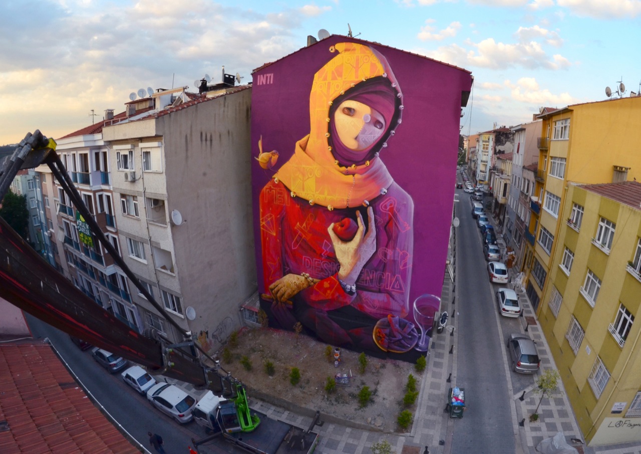 جریان هنر در  خیابان‌های استانبول
