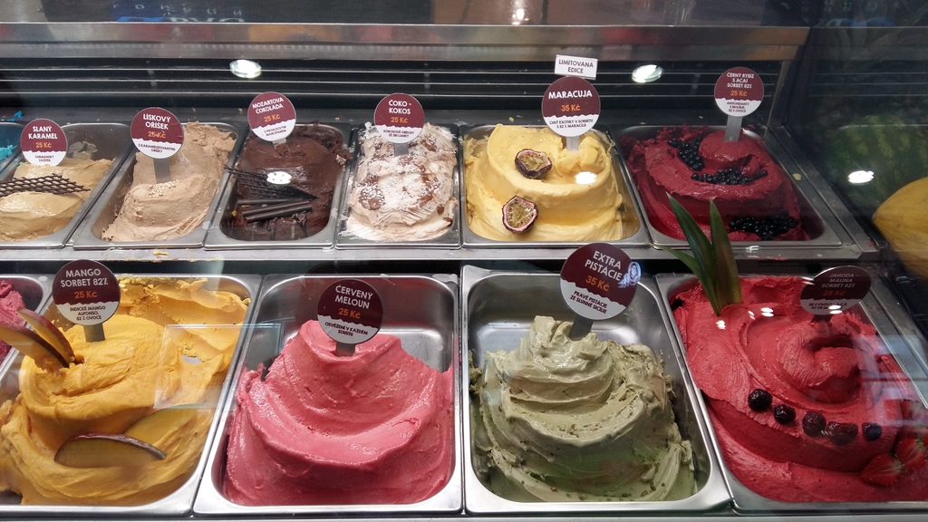 بهترین بستنی فروشی در پراگ