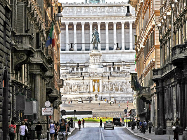 زیباترین خیابان های رم