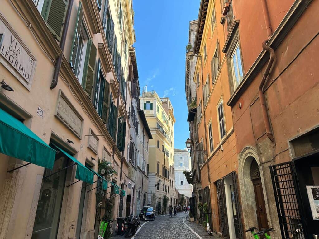 زیباترین خیابان های رم