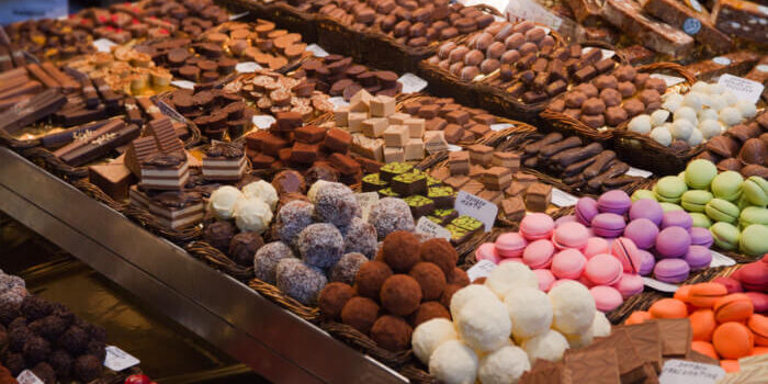شکلات فروشی های پاریس