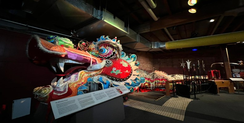 اژدهای سنتی در موزه چینیهای ملبورن