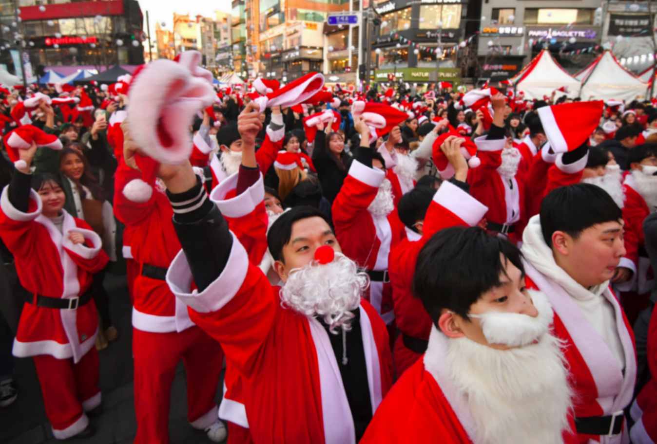 دسامبر: جشن کریسمس کره جنوبی