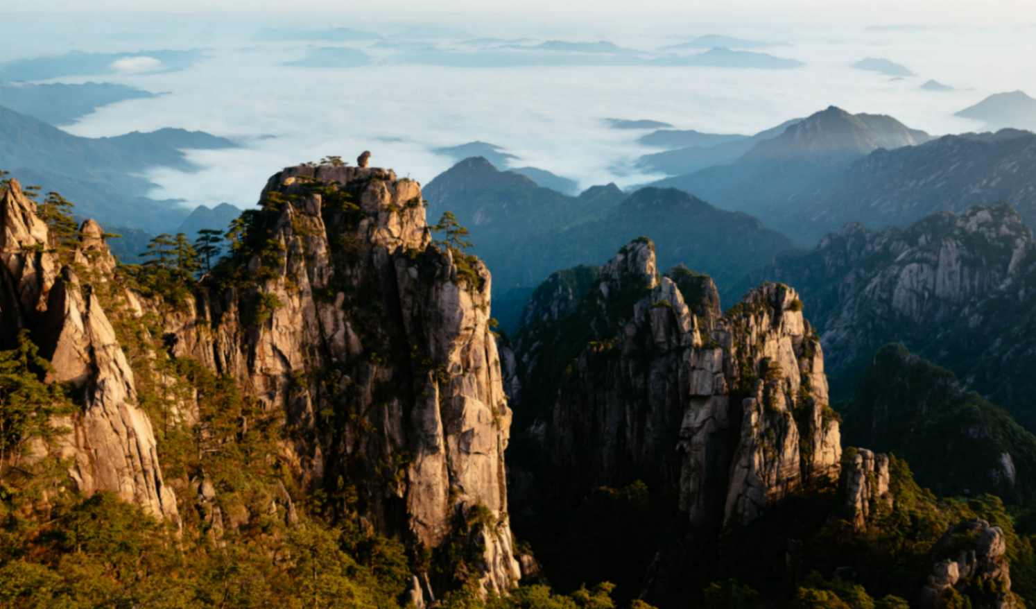 کوه هوانگ؛ یکی از جاهای دیدنی چین 