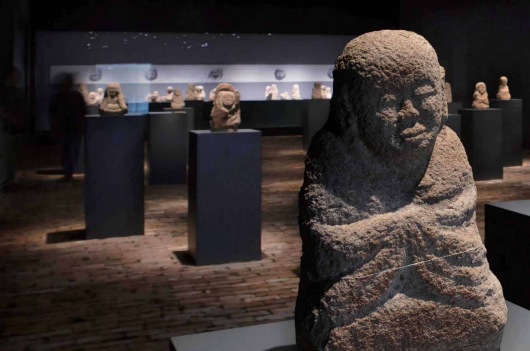 مجسمه‌های بودا در موزه ملی کره جنوبی