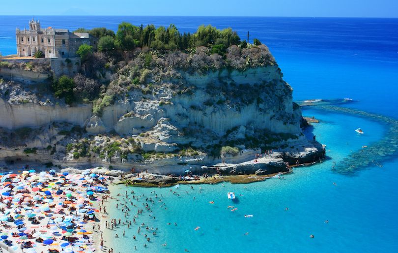 بهترین سواحل ایتالیا؛ Marasusa Beach, Tropea, Calabria