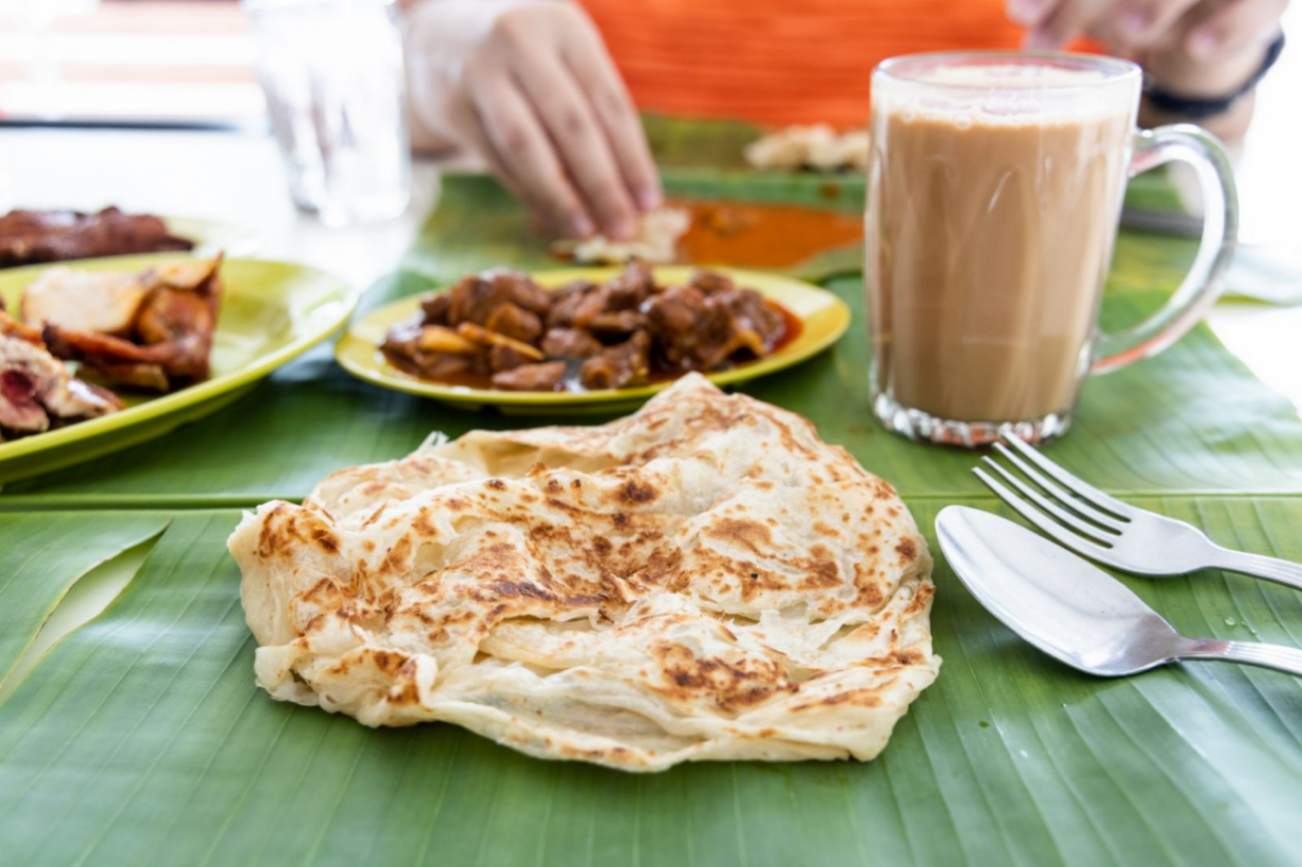 غذاهای سنتی مالزی؛ روتی کانای