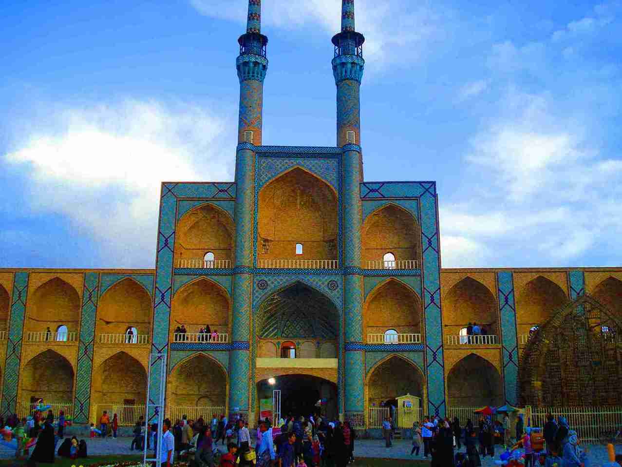 تاریخچه ساخت مسجد جامع یزد
