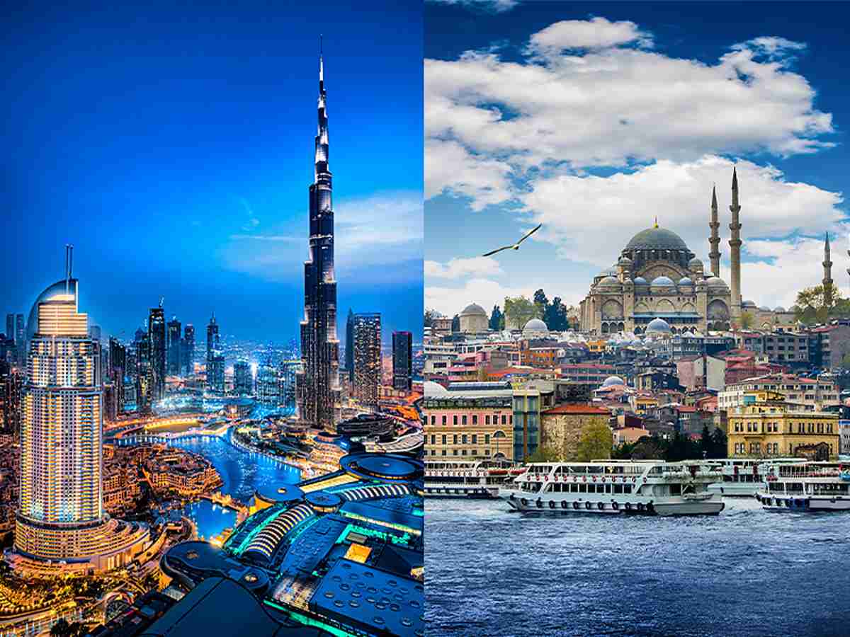 دبی و استانبول