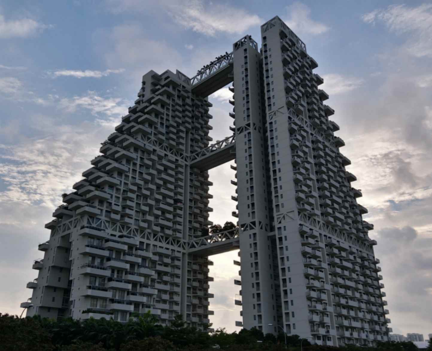 معماری در سنگاپور؛ Sky Habitat