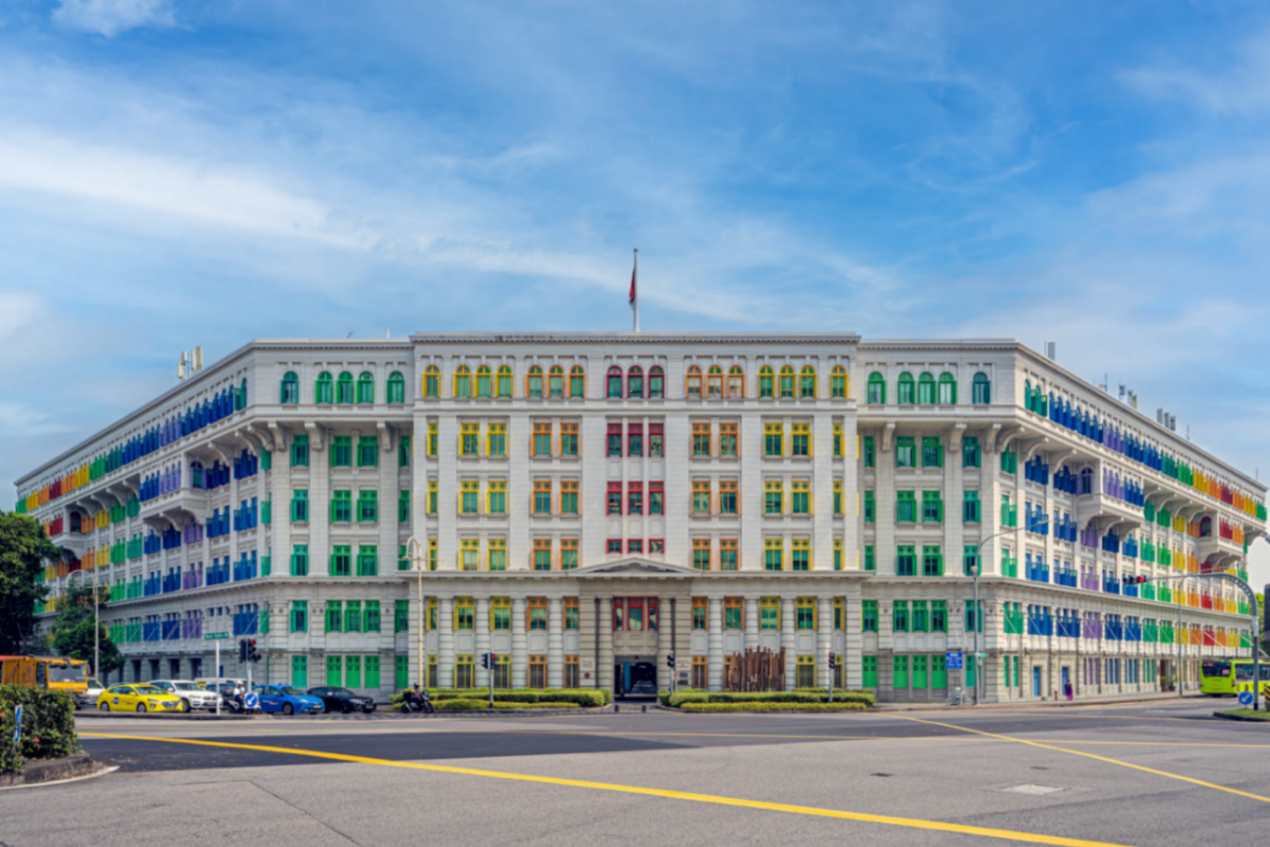 معماری در سنگاپور؛  ایستگاه پلیس