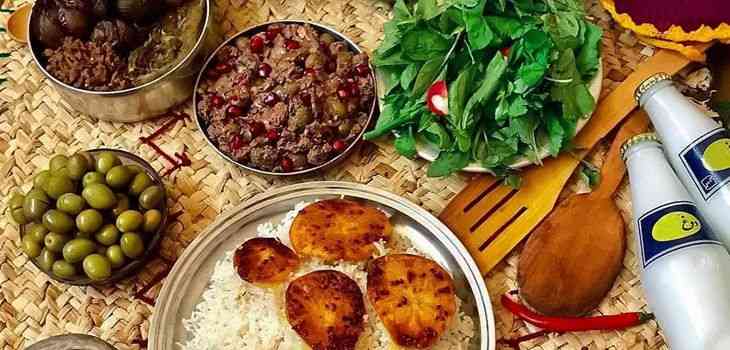 غذاهای سنتی چالوس