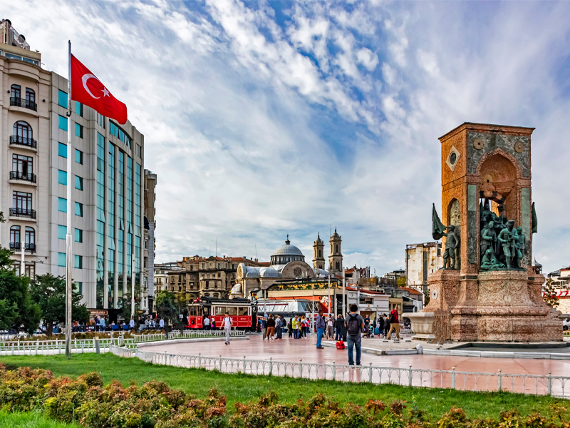 فاصله کائیت هانه تا مناطق مهم استانبول