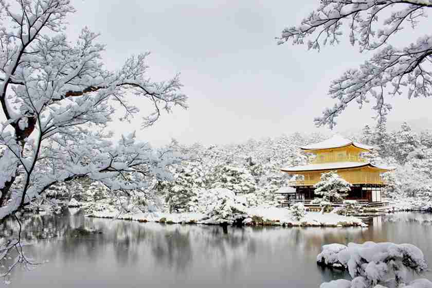 کیوتو در زمستان