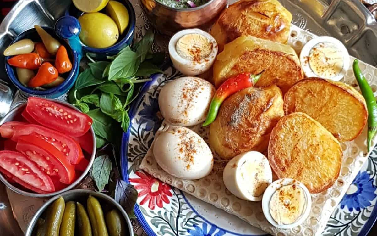 غذاهای سنتی ارومیه؛ یرالما کبابی