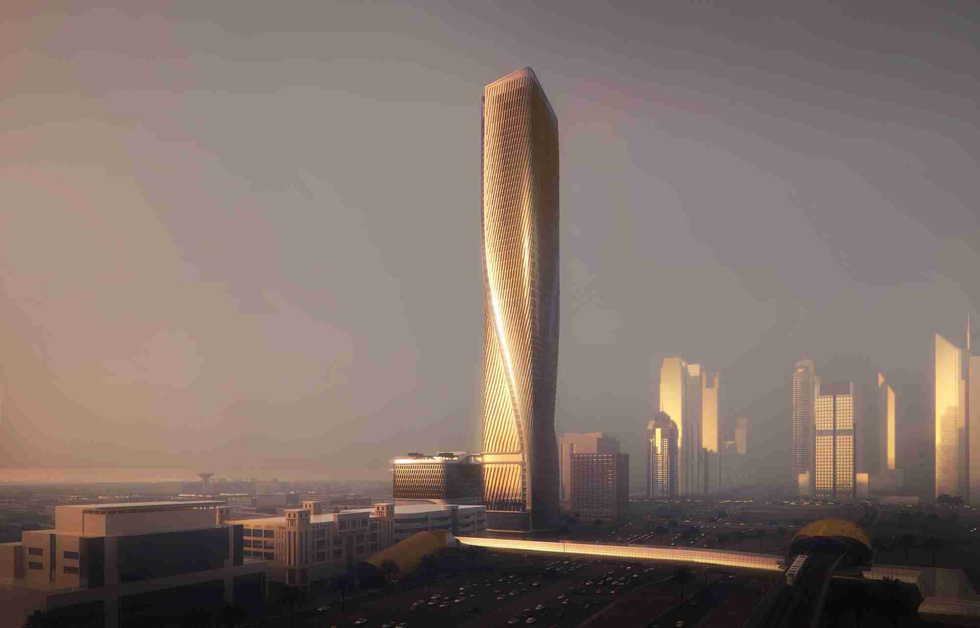 جاهای دیدنی دبی در آینده؛ برج الوصل دبی