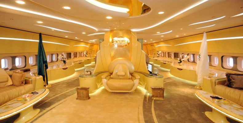 لوکس ترین هواپیماهای جهان؛ ایرباس A380 پرنس سعودی