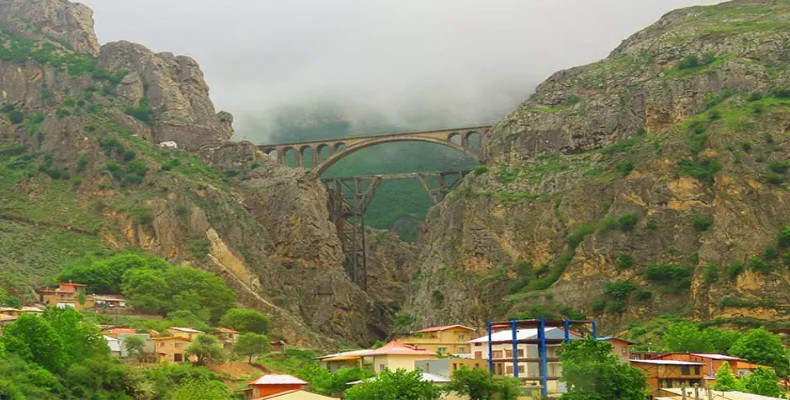 پل ورسک شاهکار مهندسی در شمال