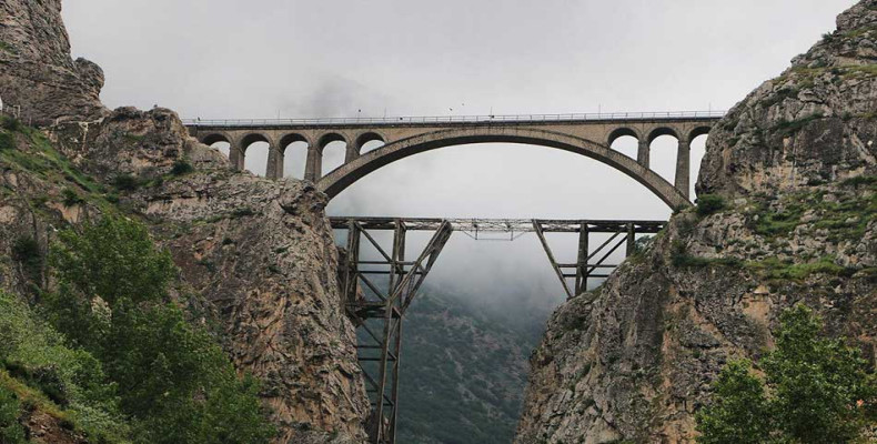 پل ورسک شاهکار مهندسی در شمال
