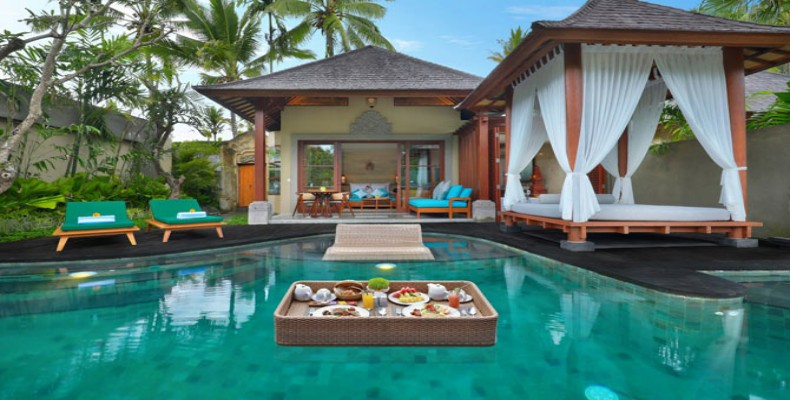 تراس های زیبای هتل Aksari Resort در بالی