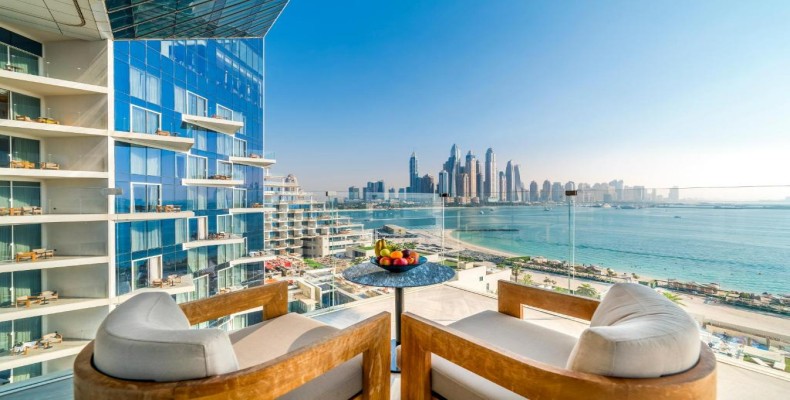 ویو هتل فایو پالم جمیرا (FIVE Palm Jumeirah)از بهترین هتل های دبی