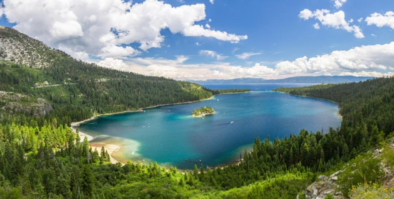 دریاچه تاهو از جاهای دیدنی آمریکا