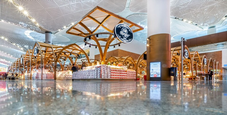 فروشگاه‌ها و بخش خرید Duty Free در فرودگاه جدید