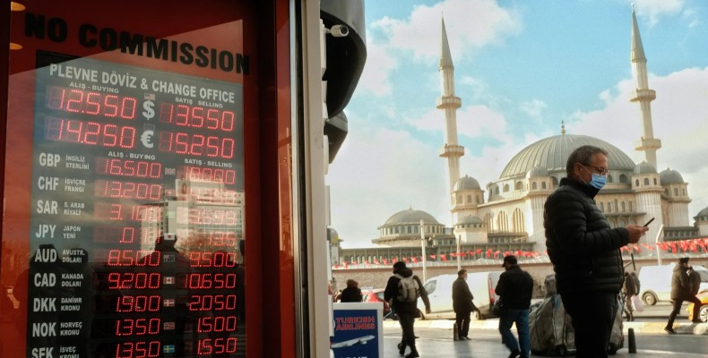 صرافی برای تبدیل دلار به لیر ترکی