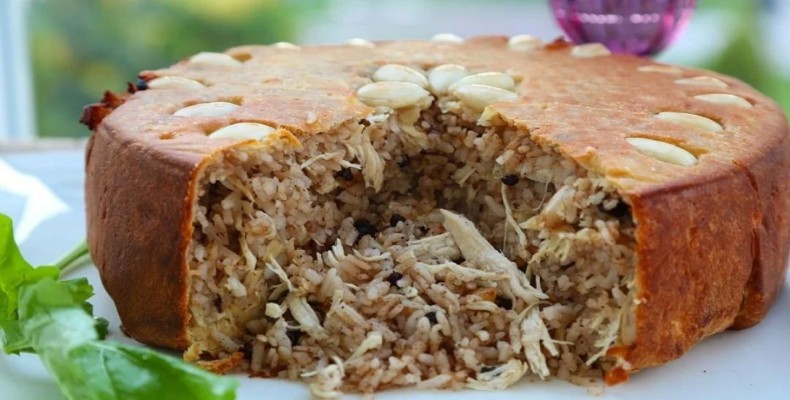 Perde Pilavı (پرده‌پلو) از غذاهای محلی شهر وان ترکیه