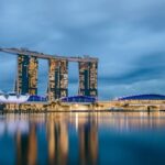 نمای زیبایی از سنگاپور