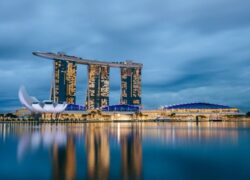 نمای زیبایی از سنگاپور