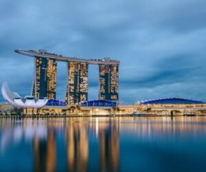 نمای زیبایی از سنگاپور