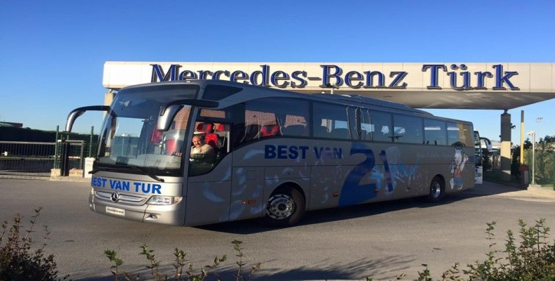 اتوبوس بین شهری از استانبول به وان ترکیه