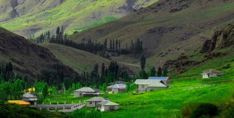 نمایی از طبیعت سرسبز بابل
