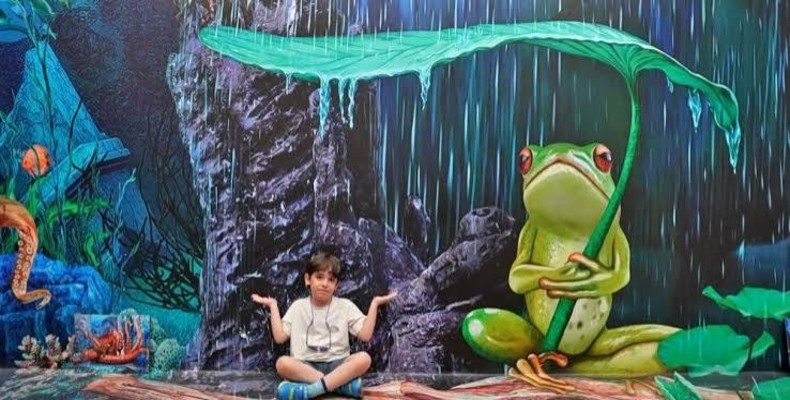 فضای فانتزی و خطای دید کودکانه در رویا پارک تهران