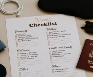 چک لیست سفر