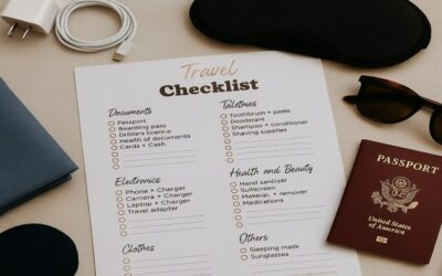 چک لیست سفر